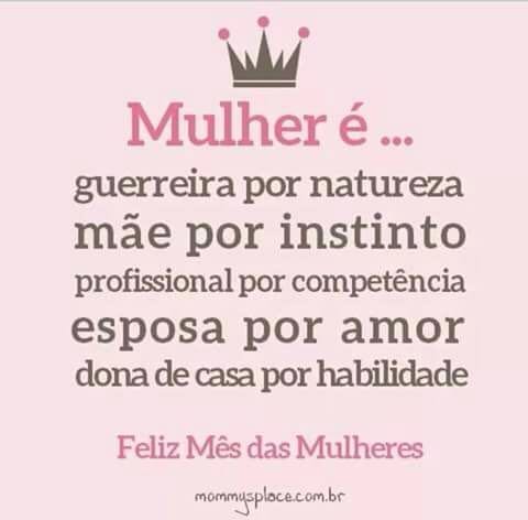 dia da mulher